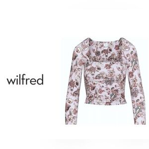 NWT Wilfred Free Crop Top.